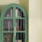 Arched Green Standard Bookcase