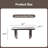 Advith Rectangular  Extendable Double Pedestal Dining Table