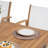 6 - Person Acacia Wood Patio Dining Set With Extendable Rectangular Table-997476212