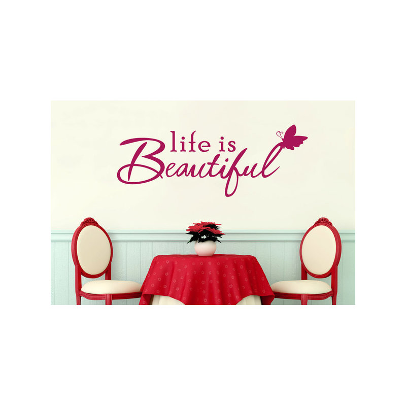Wall Decal, Violet, Medium