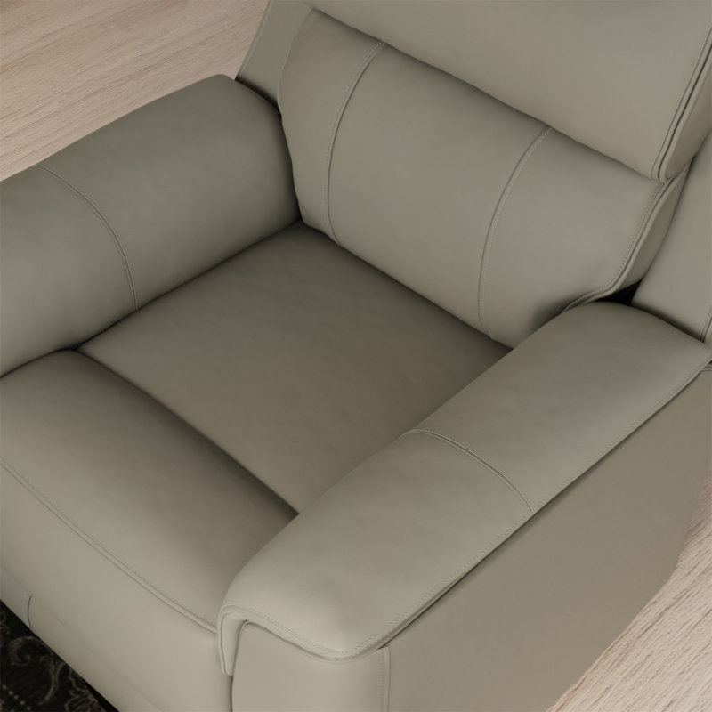Fauteuil inclinable manuel oscillant Oslo, Gris