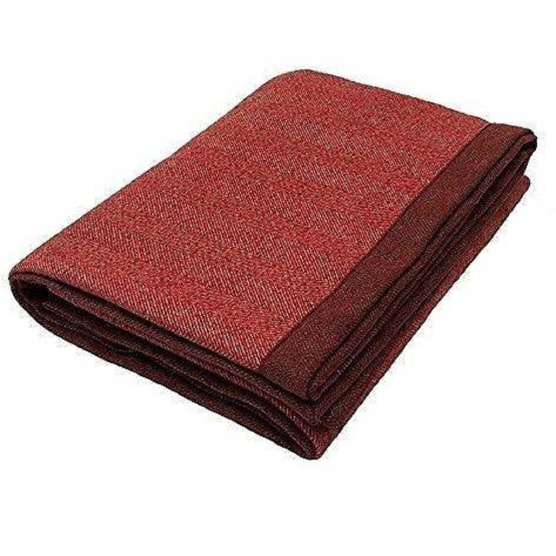 Herringbone Weighted Throw Blanket, 51.18" x 78.74", Red
