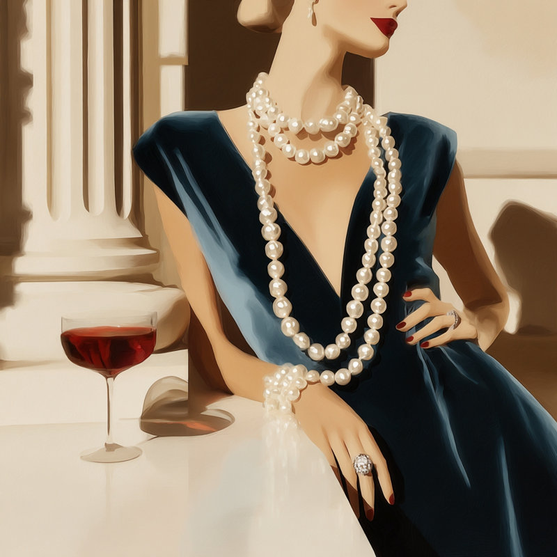 Classic Confidence Wrapped Canvas Wall Art, 12"W x 12"H x 1"D