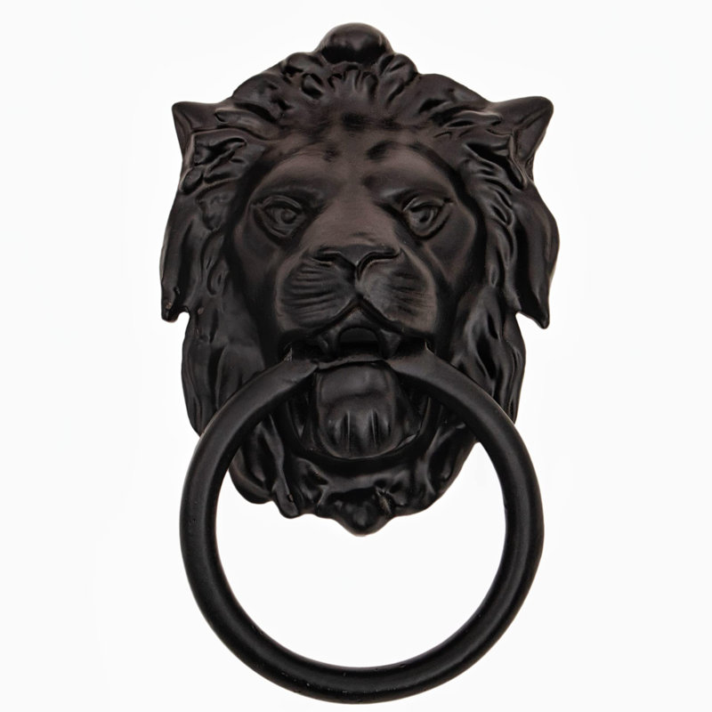 Authentic Vintage Lion Mouth Door & Gate Knocker Handle Pull Door Accessories Home Décor