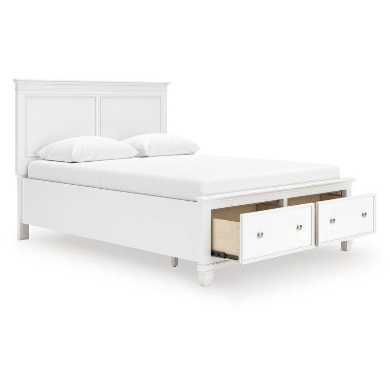 Fortman Queen Panel Storage Bed, Queen