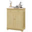 Buffet avec comptoir en bois massif HOMcom