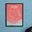 Kobe City Map - No Frame Print-1305501759