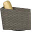Fauteuil pivotant avec coussins Michael Weiss Meadows-114112490