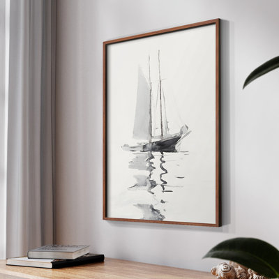 Vintage Nautical Print XXI -Gallery Wrapped Canvas