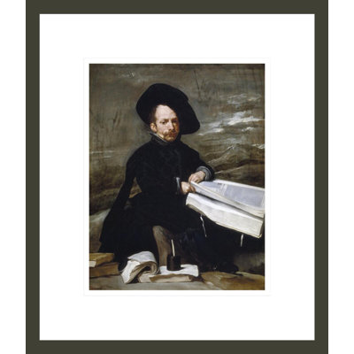 «The Jester Don Diego de Acedo» par Diego Velázquez, impression giclée encadrée