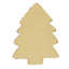 Ensemble de sous-verres en forme de sapin de Noël perlé (ensemble de 4) - Sous-verres décoratifs pour table basse, table de salle à manger et réceptions