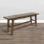 Banc en bois massif Businge