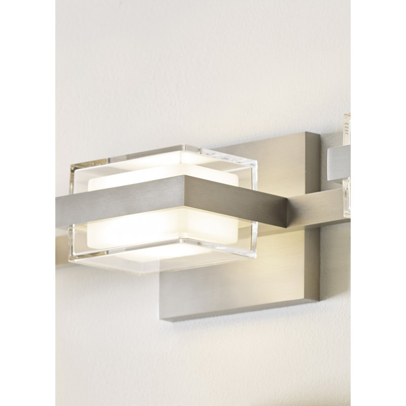 Kamden 3-Light Bath, Satin Nickel