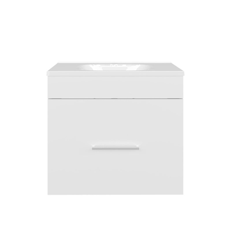 Meuble-lavabo de salle de bain Arequipa Hatta Kronos, blanc, pour salle de bain
