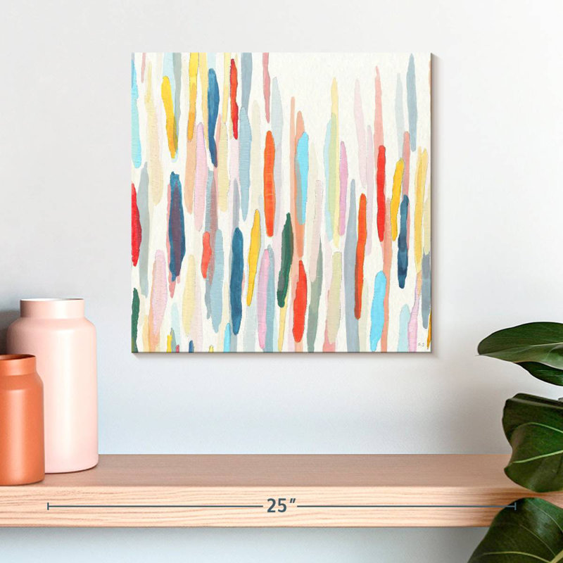 Avery Rhythme et couleur II, H 16 po x l 16 po