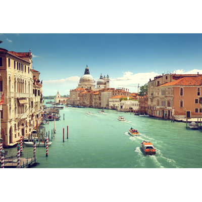 Basilica Santa Maria Della Salute - Photographie sur toile tendue