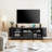 Tv Stand With Storage And Shelves Designed To Fit 55’’ - 80’’ Tvs. Wood Entertainment Center For Living Room And Bedroom, Media Console And Modern Tv Console Table-881541586