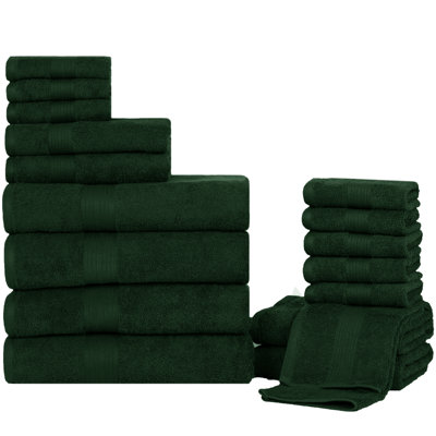 Como Smooth Soft and Thick 100% Cotton Towel Set