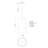1 - Light Single Pendant-64113596