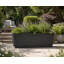 Isla Trough Planter Pot, Concrete Effect Pot, Indoor and Outdoor Large Plant Pot with Drainage Hole-1309139808-1309139835
