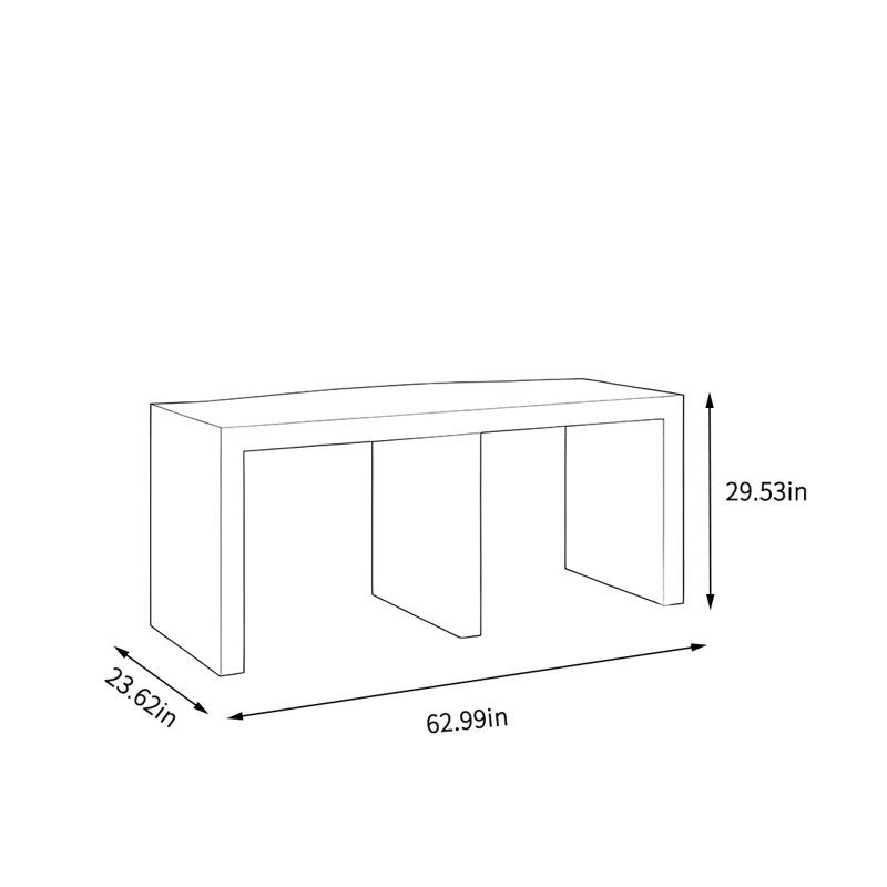 Table de présentation de magasin de vêtements