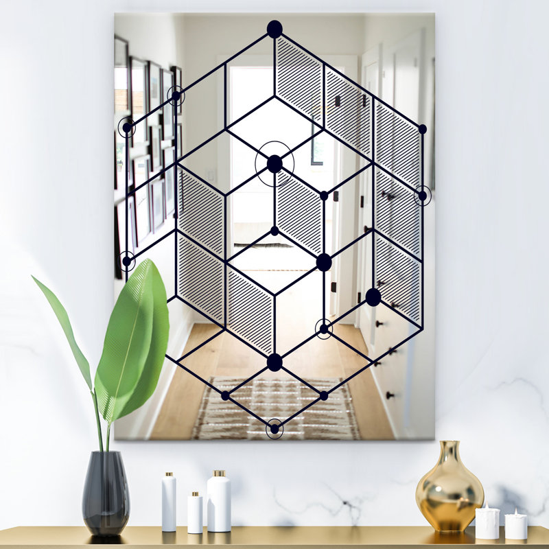 Miroir mural Dimentional, H 24 po x l 32 po