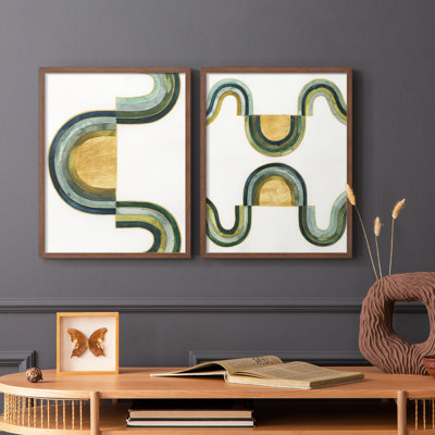 Analogous Arches I-Premium Framed Print -Ready to Hang - No Nails Required - No Nails Required