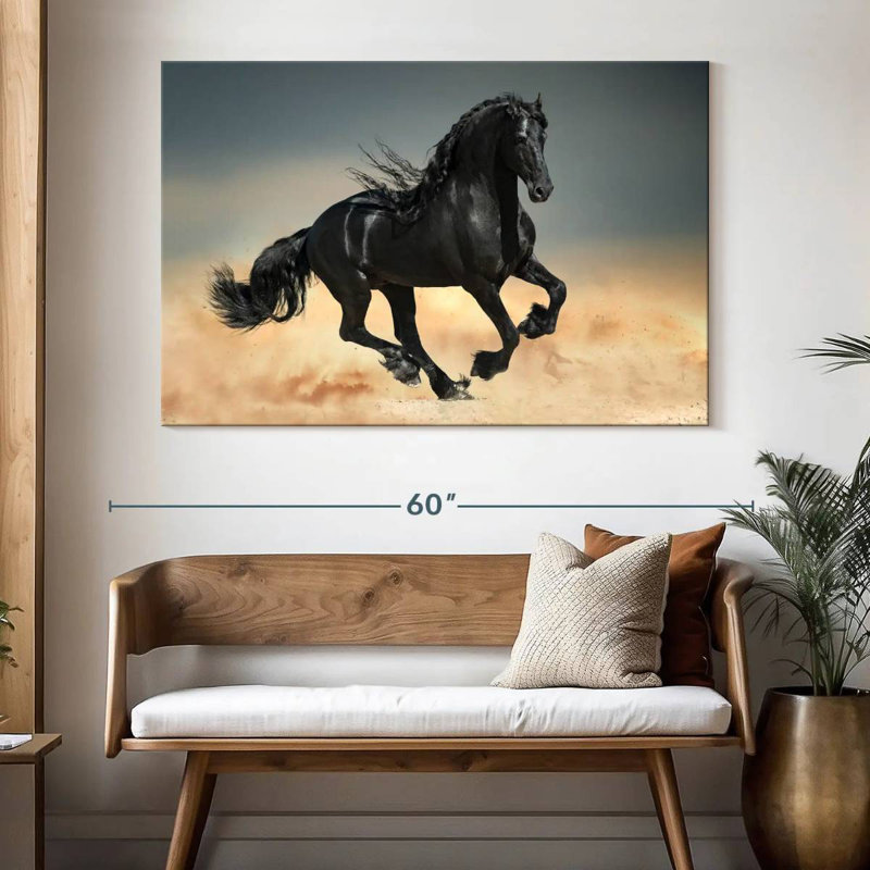 Brampt Black Desert Horse
