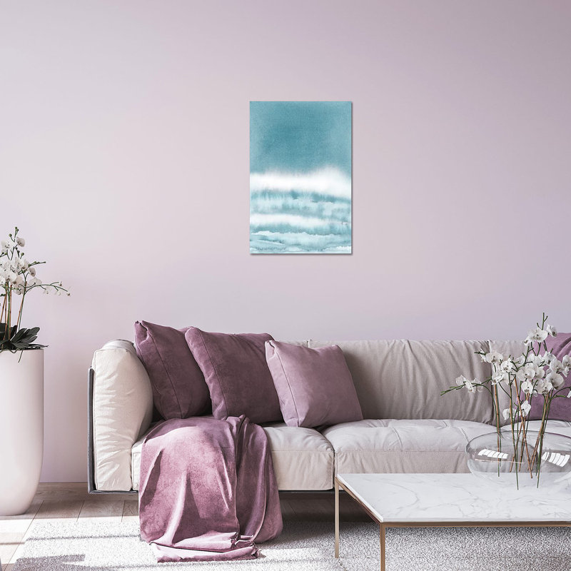 «Morning Waves», impression sur verre acrylique, H 24 po x l 16 po x P 0,25 po
