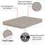 Waterproof Zip Mattress Protector Case Pack-236197033