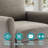 Living Room Accent Chair, Armchair with Cushions, Solid Wood Legs, Comfortable Seating, Easy to Assemble, Suitable for Living Room and Bedroom.-51200852