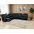 Black Faux Leather selected