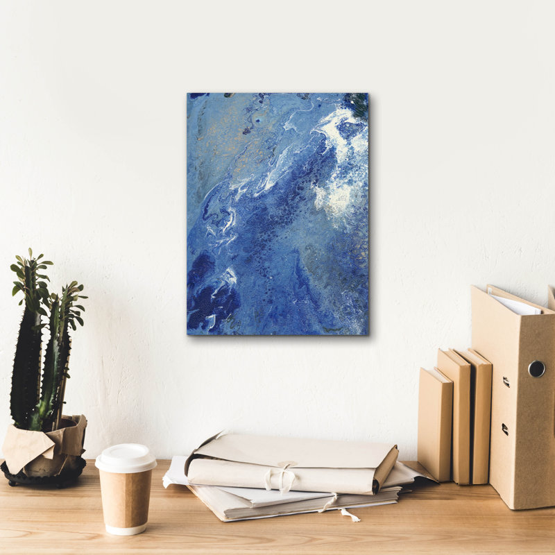 «Blue Hawaii I» par Regina Moore, H 16 po x l 12 po x P 0,75 po
