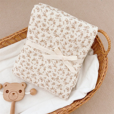 Couverture mignonne pour bébé en coton