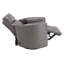 Fauteuil inclinable standard pivotant en cuir de 40 po Bre-418365293