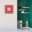  «Flower Medallion» par Elizabeth Caldwell, art mural sur toile, 26 po x 26 po-1319376758