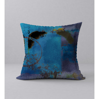 Leisure Abstract Reversible Throw Pillow