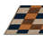 Machine Washable Checkered Brown Area Rug-133899412