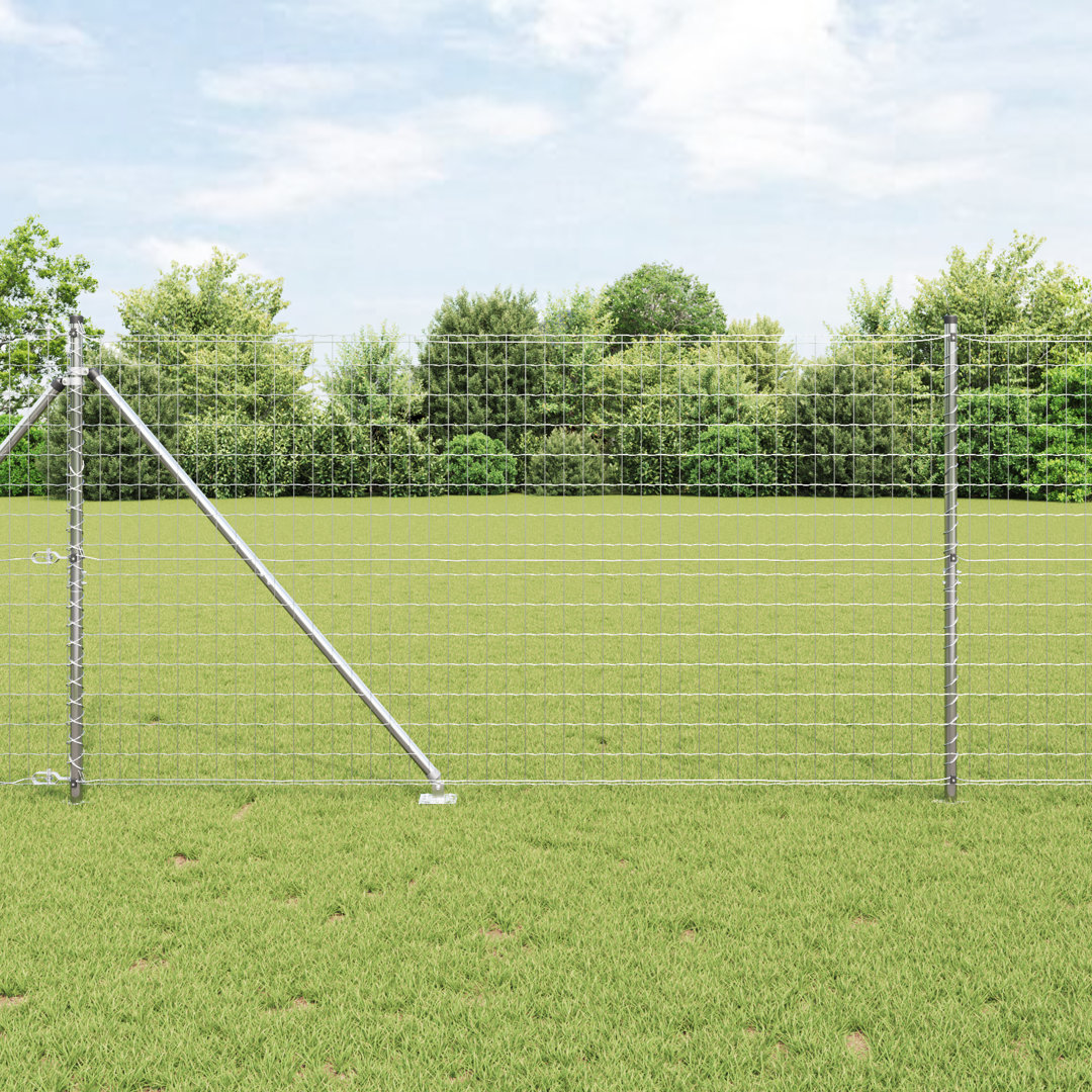 Galvanised Steel Border Fencing