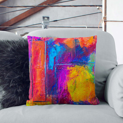 Abstract Square Cushion