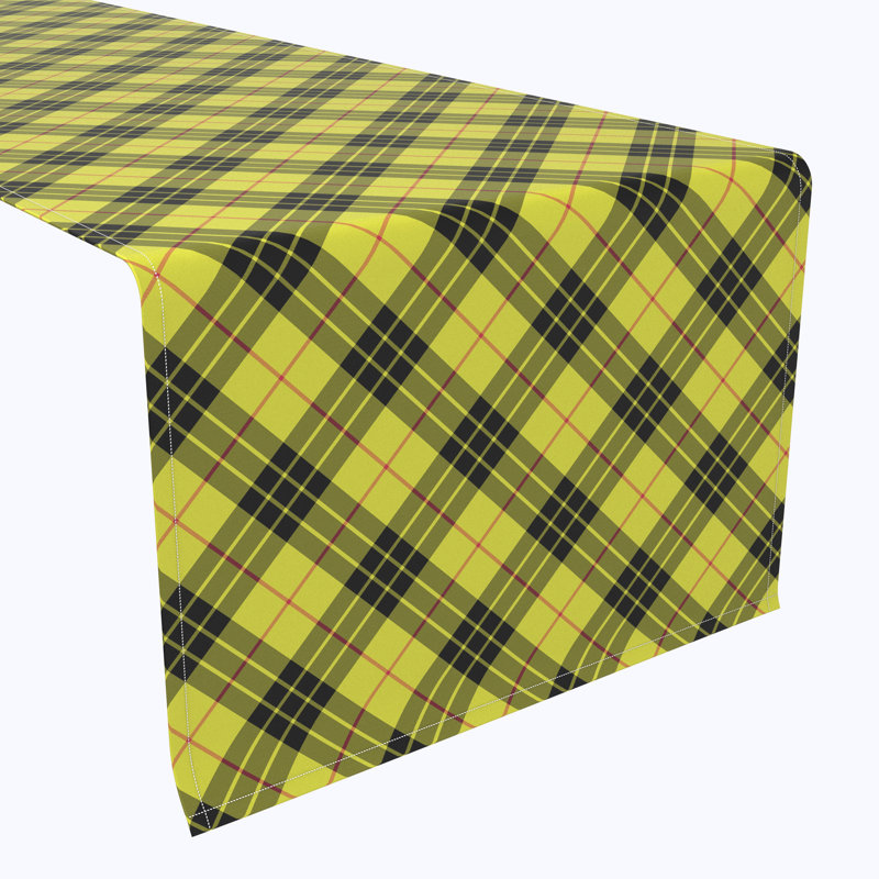 Macbeth Tartan Table Runner, 72" x 12"