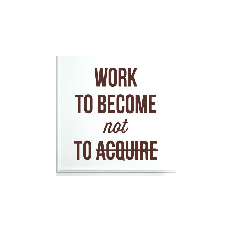 Wall Decal, Large, Brown