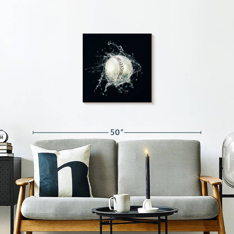 Sireci Baseball Splash, 20" H x 20" W
