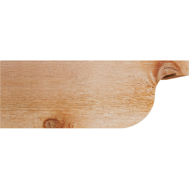 Queue de chevron Del Monte, Cèdre rouge de l'Ouest, 6"H x 4"W x 16"L