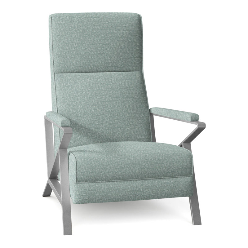 Infinity 28.25" Wide Manual Standard Recliner, Brushed Nickel, Perigold Arigato Patina