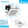 Delta Breez GreenBuilder Ventilation Bath Fan 80CFM with Humidity Sensor