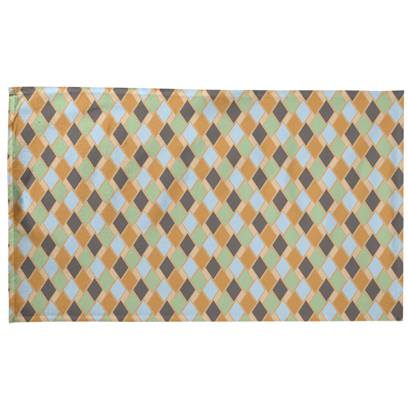 Mcguigan Tea Towel Kitchen Towel, Cotton Twill, Brown/Green