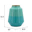 Vase à fleurs moderne en métal effilé pour coiffeuse Modern