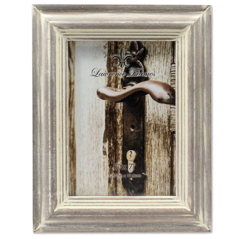 Cadre photo Chelchowska, 5 po x 7 po, Gris délavé