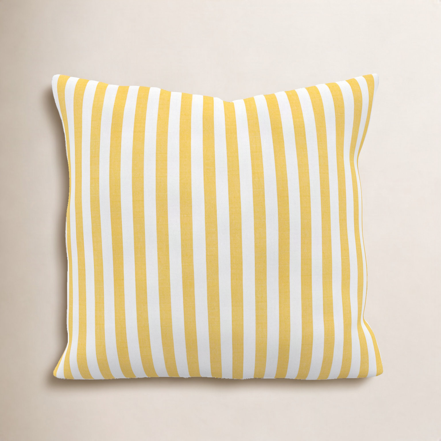 Kacy Sunbrella® Throw Pillow, Sail Away Sunflower, 18 x 18 x 3